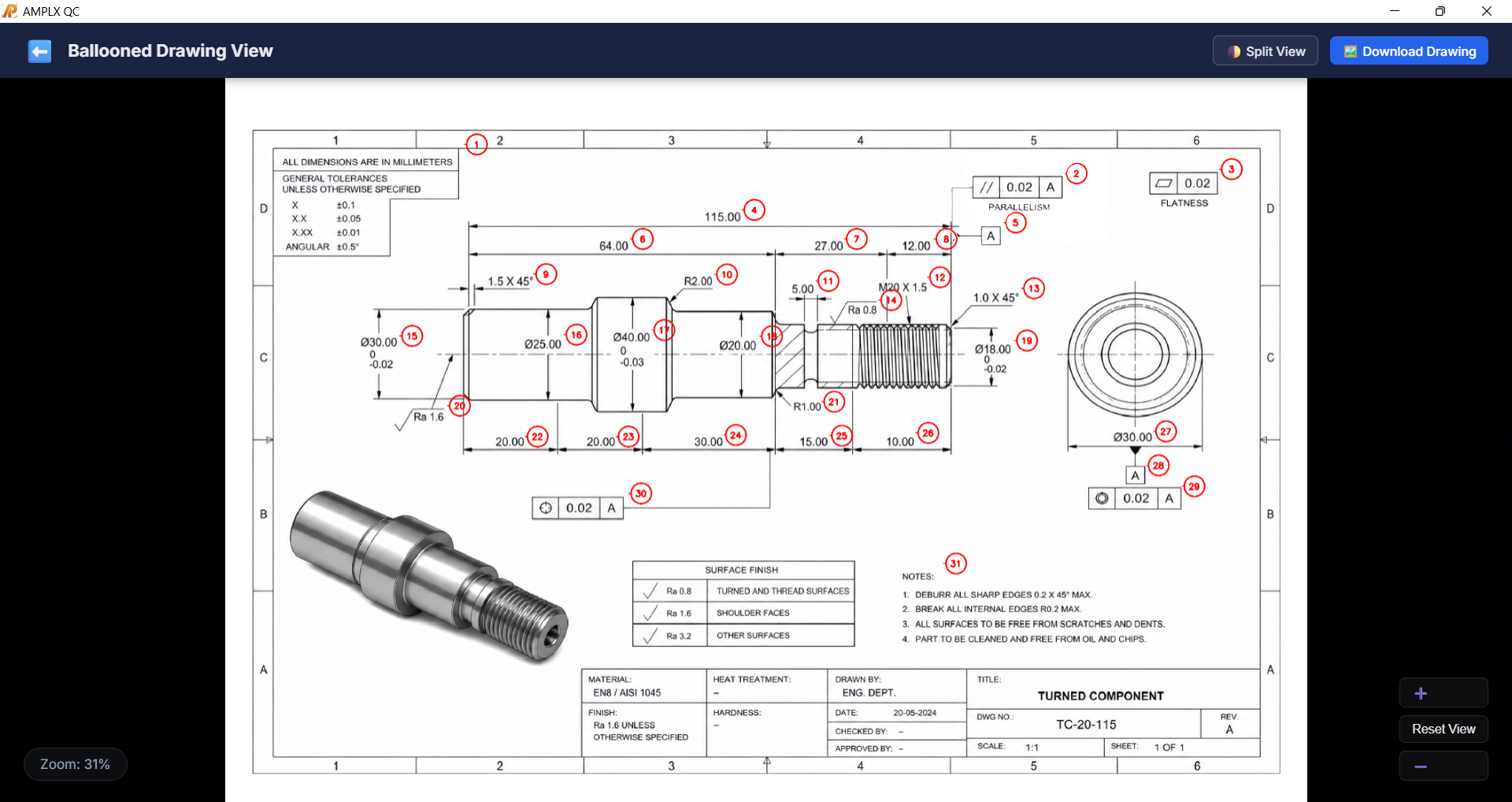 Amplx QC Interface 7